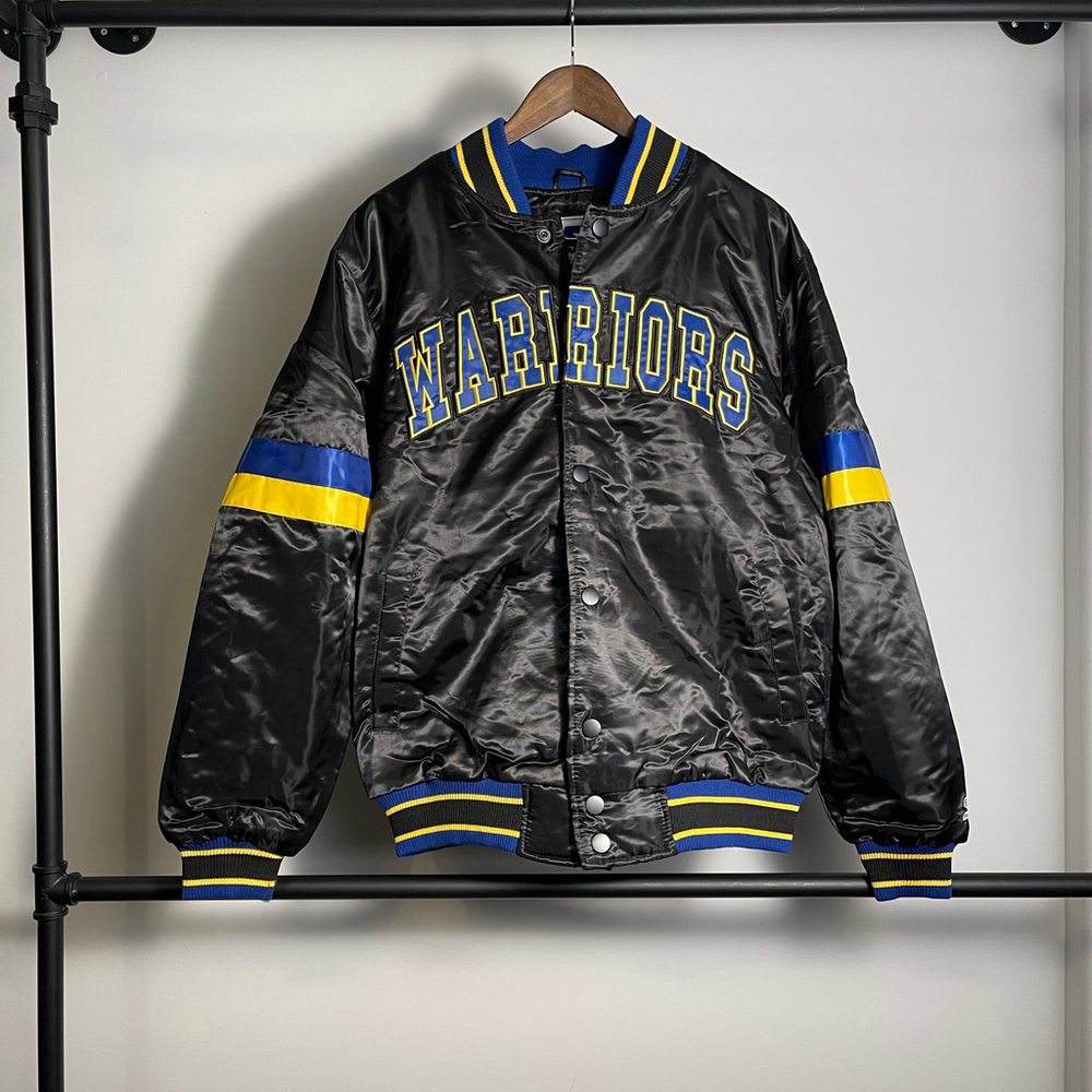 Men's Starter Golden State Warriors Jacket Size L/3XL